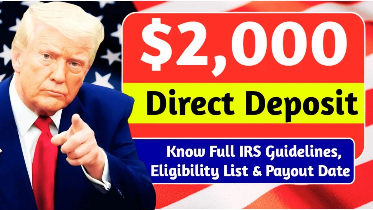 $2,000 Direct Deposit for U.S. Citizens in December 2025